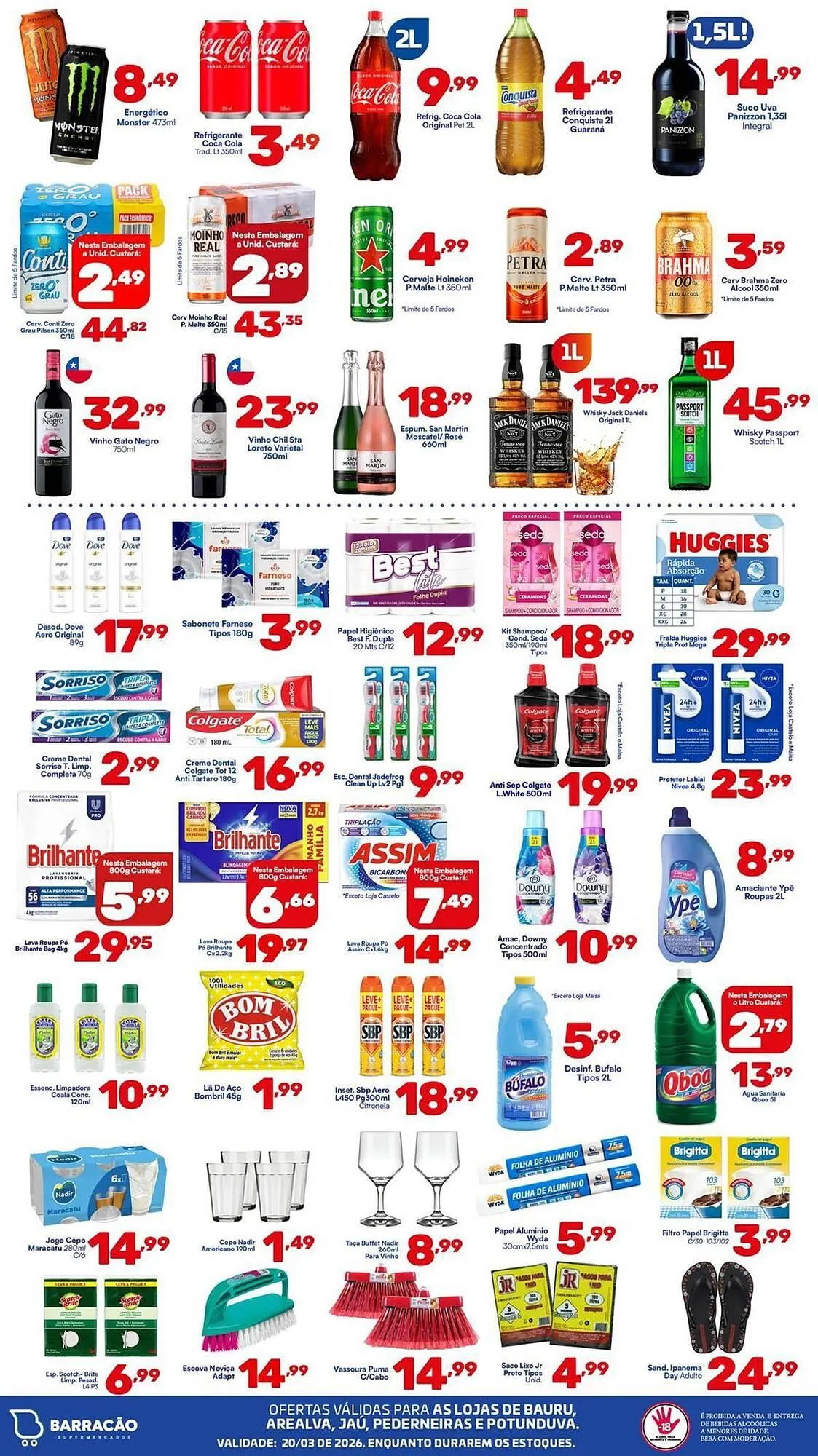 Encarte de Catálogo Barracão Supermercado 20 de março até 29 de março 2026 - Pagina 8