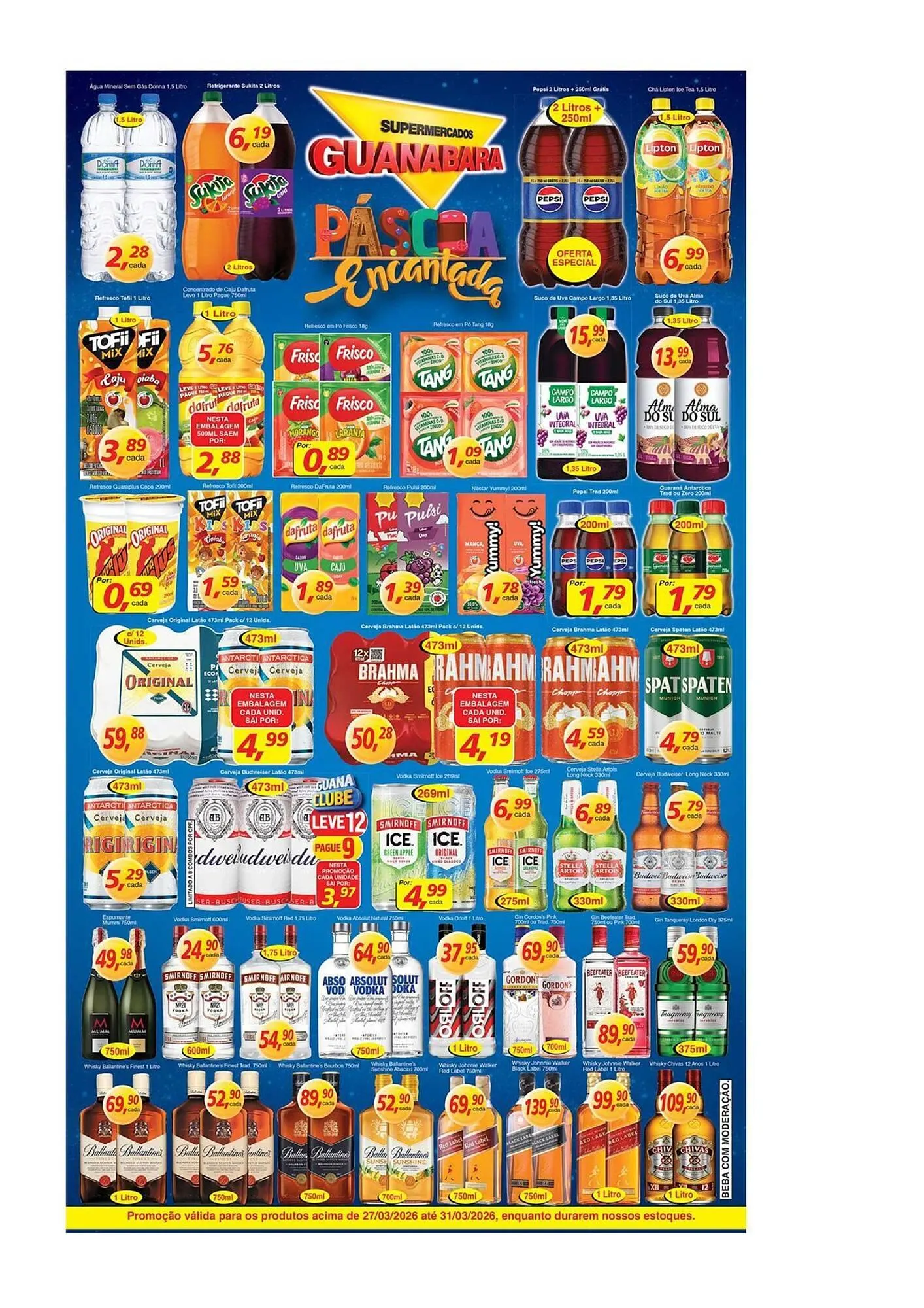 Encarte de Encarte Supermercados Guanabara 27 de março até 31 de março 2026 - Pagina 4