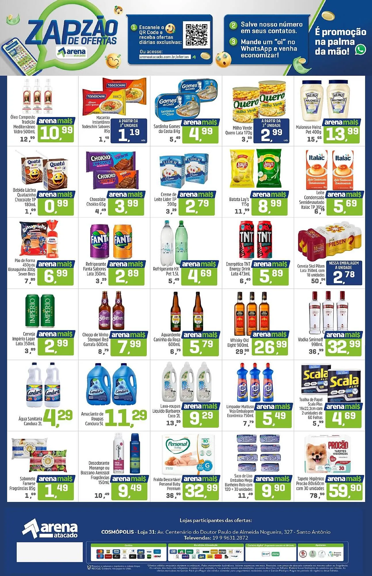 Encarte de Catálogo Arena Atacado 28 de julho até 31 de julho 2025 - Pagina 2