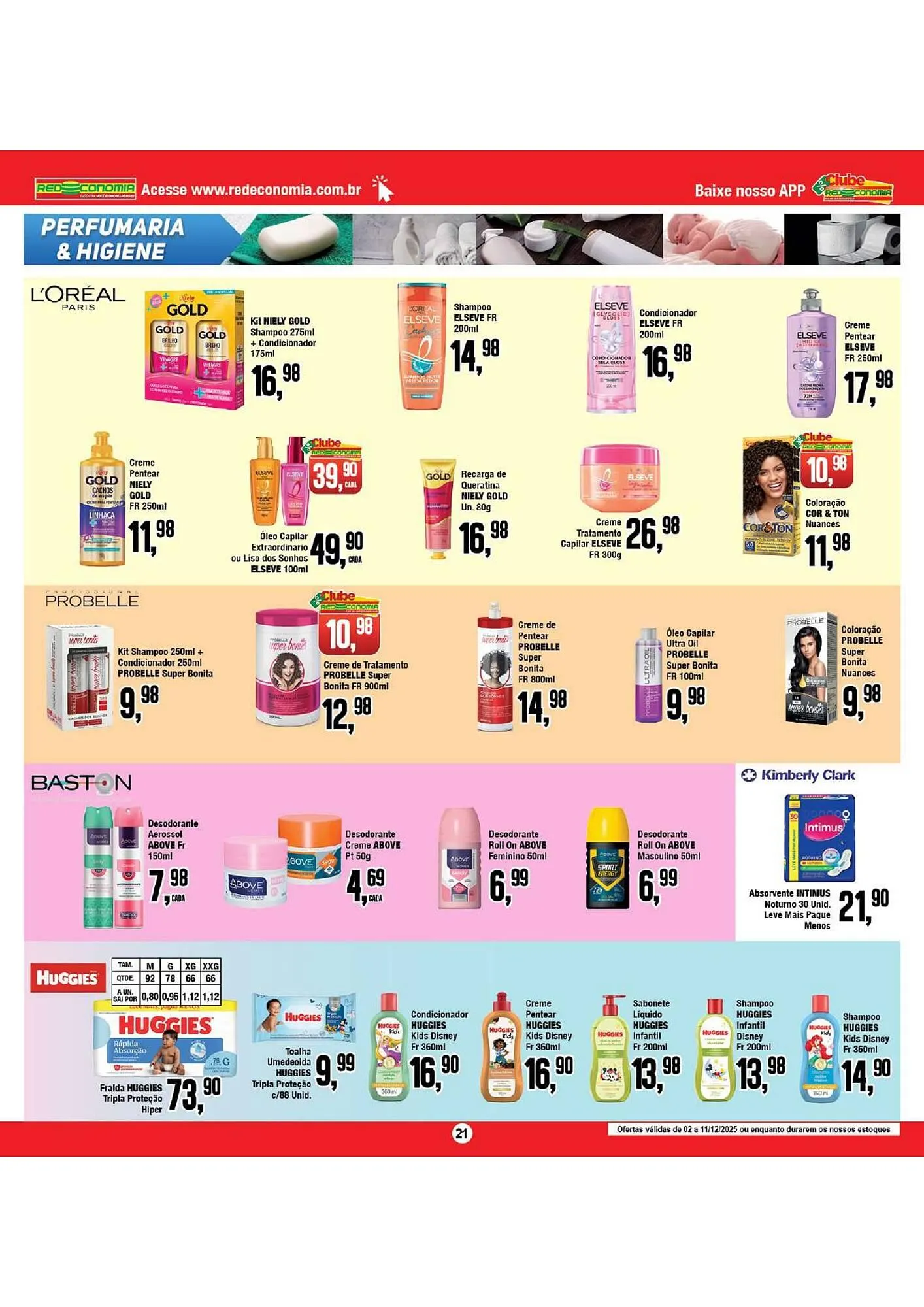 Encarte de Encarte Rede Economia 3 de dezembro até 11 de dezembro 2025 - Pagina 21