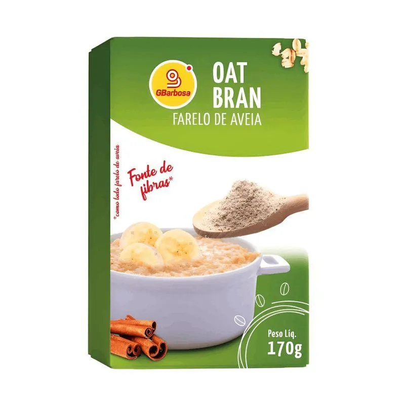 Farelo de Aveia GBarbosa 170g