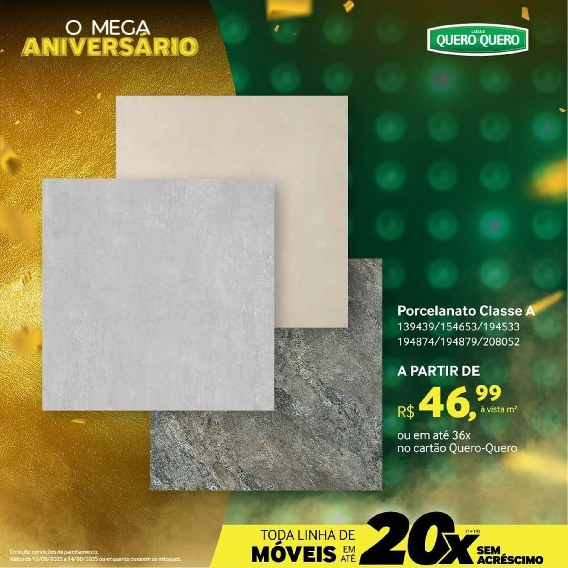 Encarte de Catálogo Quero Quero 12 de agosto até 14 de agosto 2025 - Pagina 3