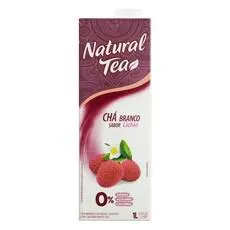 Chá Branco Natural Tea Lichia Zero Açucar 1 Litro