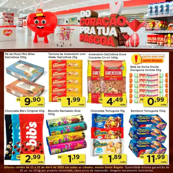 Encarte de Melhores ofertas e descontos 11 de abril até 22 de abril 2025 - Pagina 1