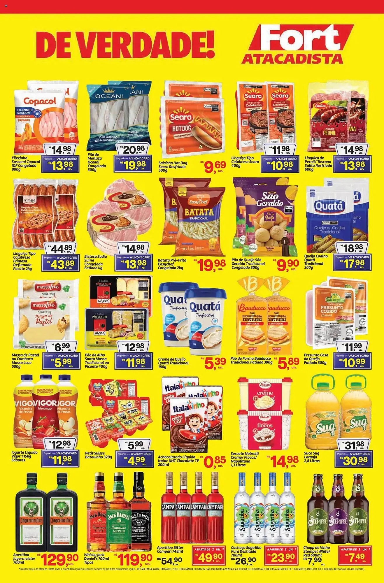 Encarte de Tabloide Fort Atacadista 25 de abril até 26 de abril 2026 - Pagina 3