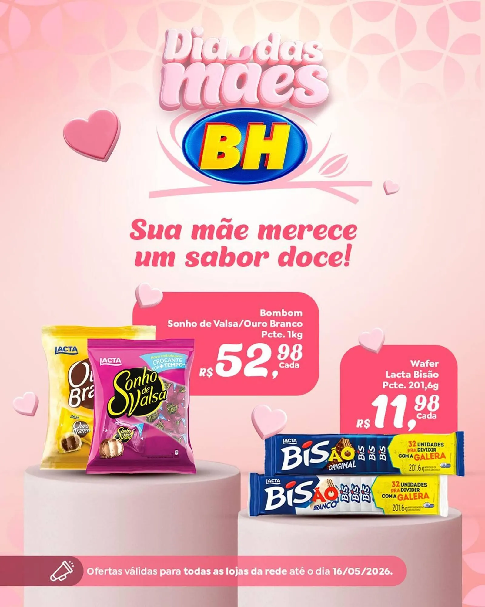 Encarte de Folheto Supermercados BH 6 de maio até 16 de maio 2026 - Pagina 1