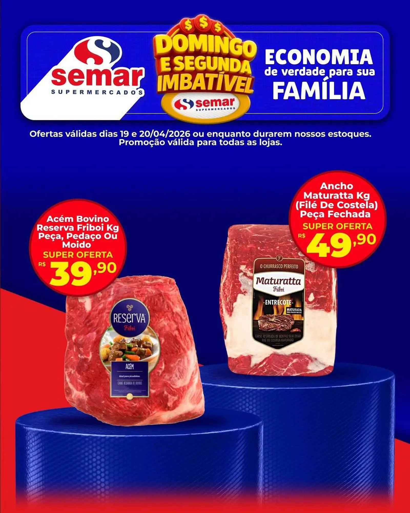 Encarte de Folheto Semar Supermercado 19 de abril até 20 de abril 2026 - Pagina 5