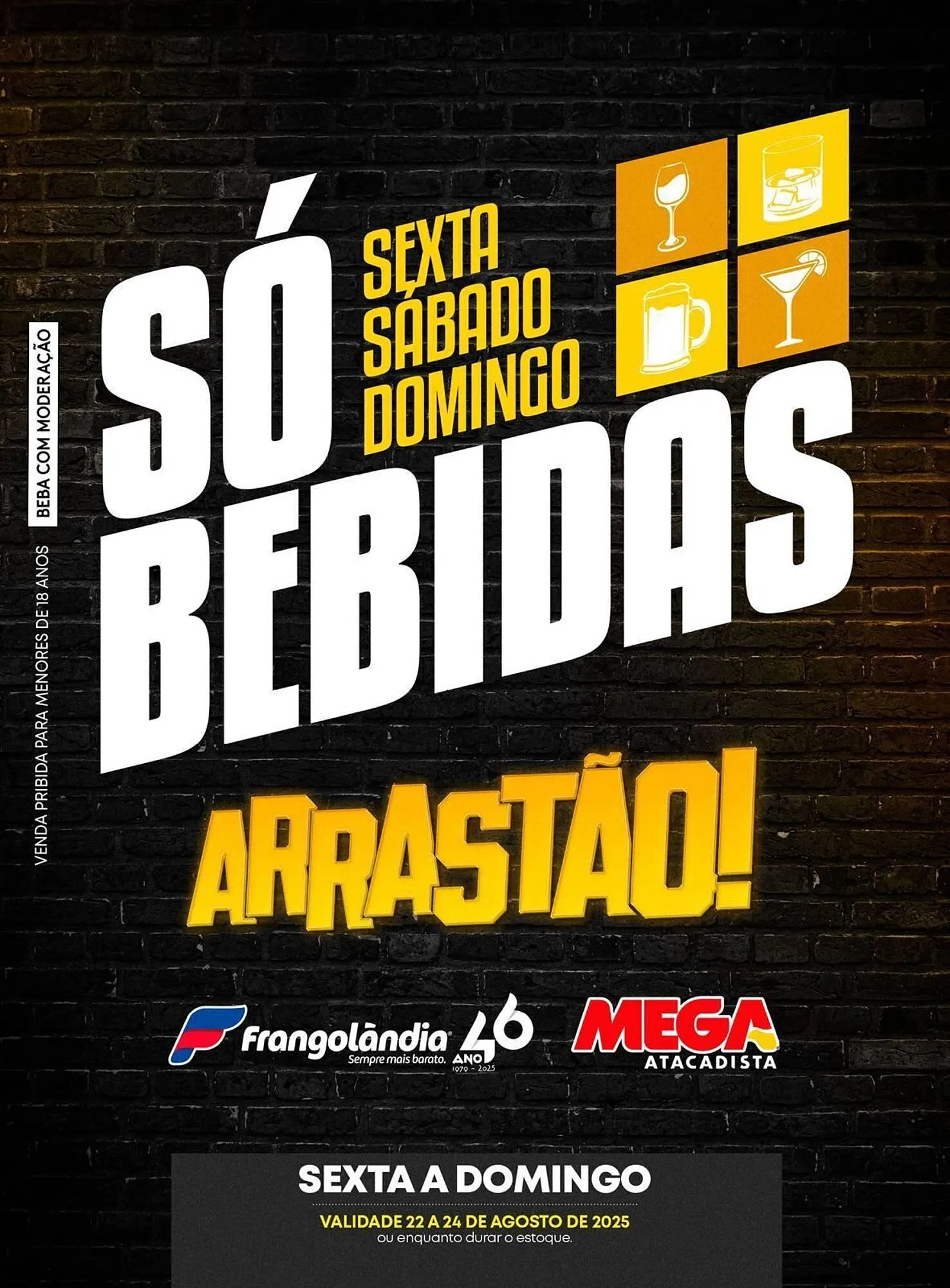 Encarte de Ofertas Frangolândia 21 de agosto até 24 de agosto 2025 - Pagina 1