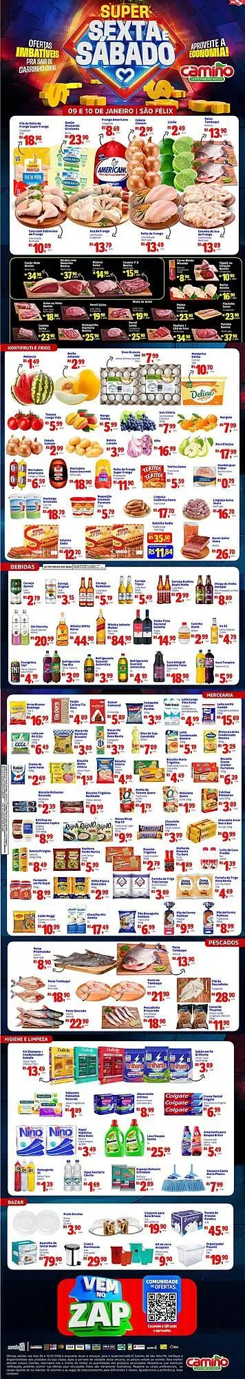 Encarte de Catálogo Supermercados Mateus 9 de janeiro até 10 de janeiro 2026 - Pagina 1