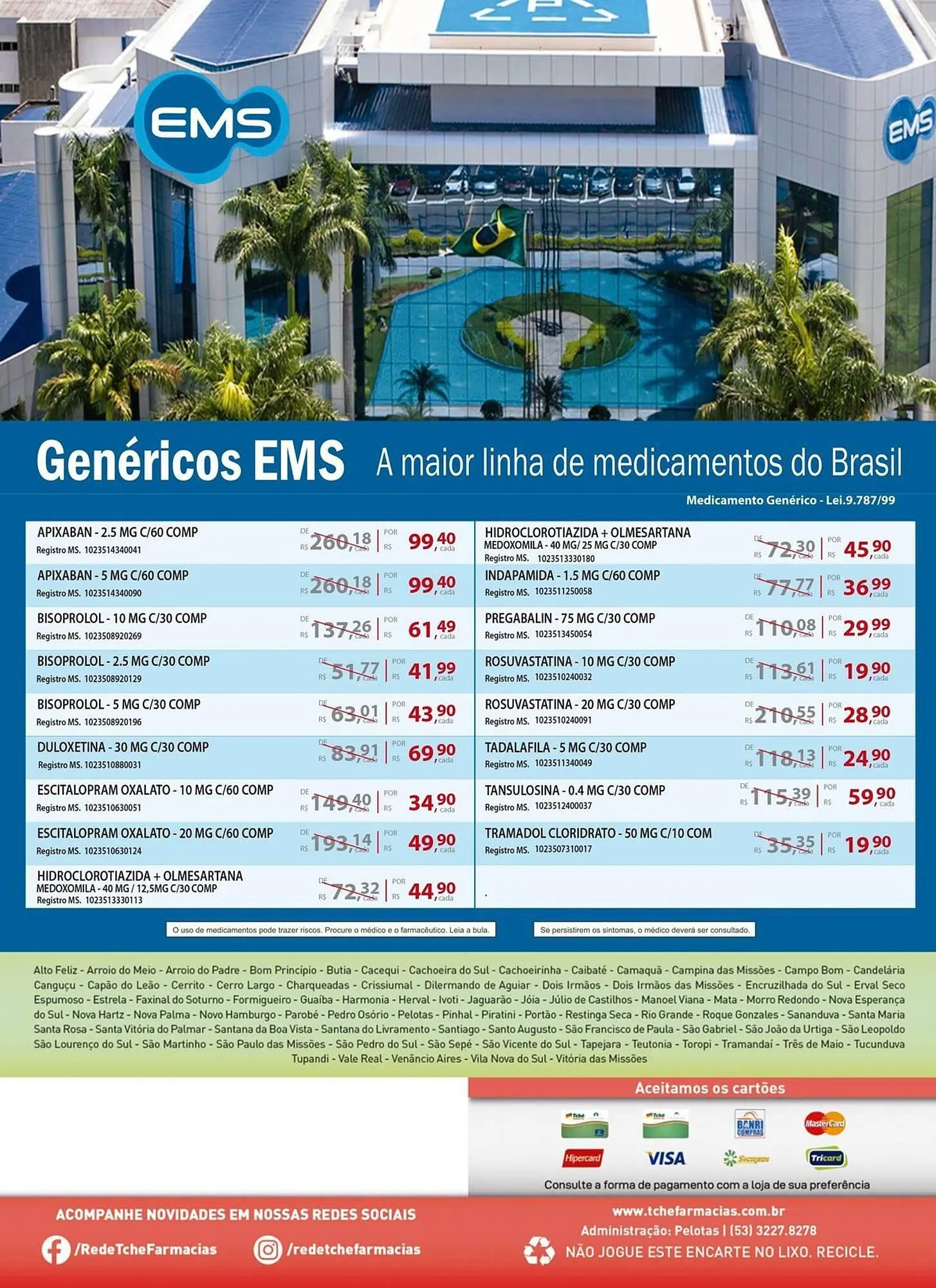 Encarte de Catálogo Tchê Farmácias 4 de março até 15 de abril 2026 - Pagina 8