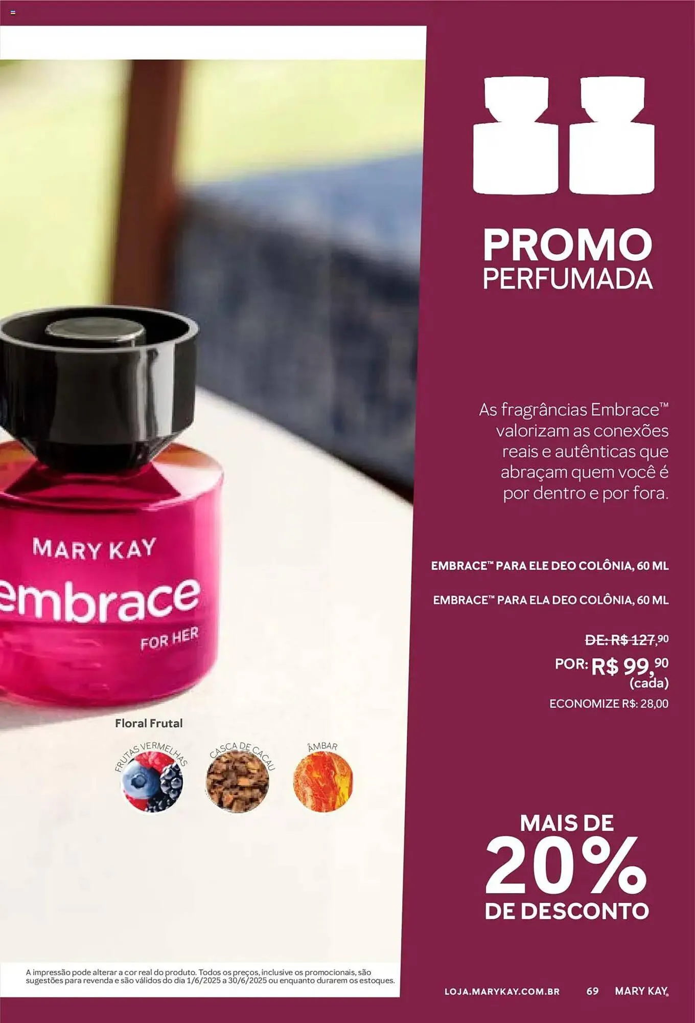 Encarte de Catálogo Mary Kay 1 de junho até 1 de julho 2025 - Pagina 69