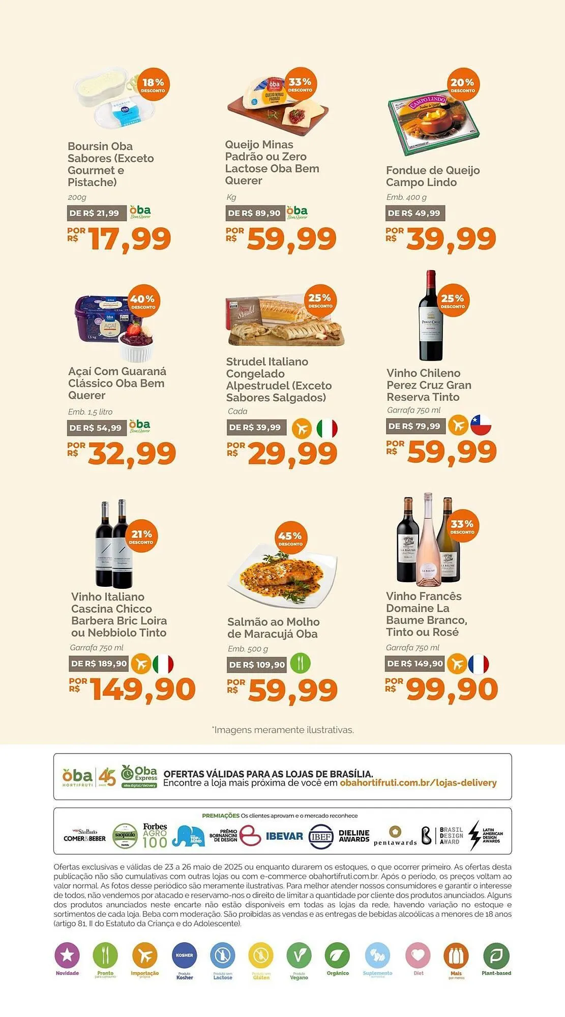 Encarte de Catálogo Oba Hortifruti 23 de maio até 26 de maio 2025 - Pagina 6