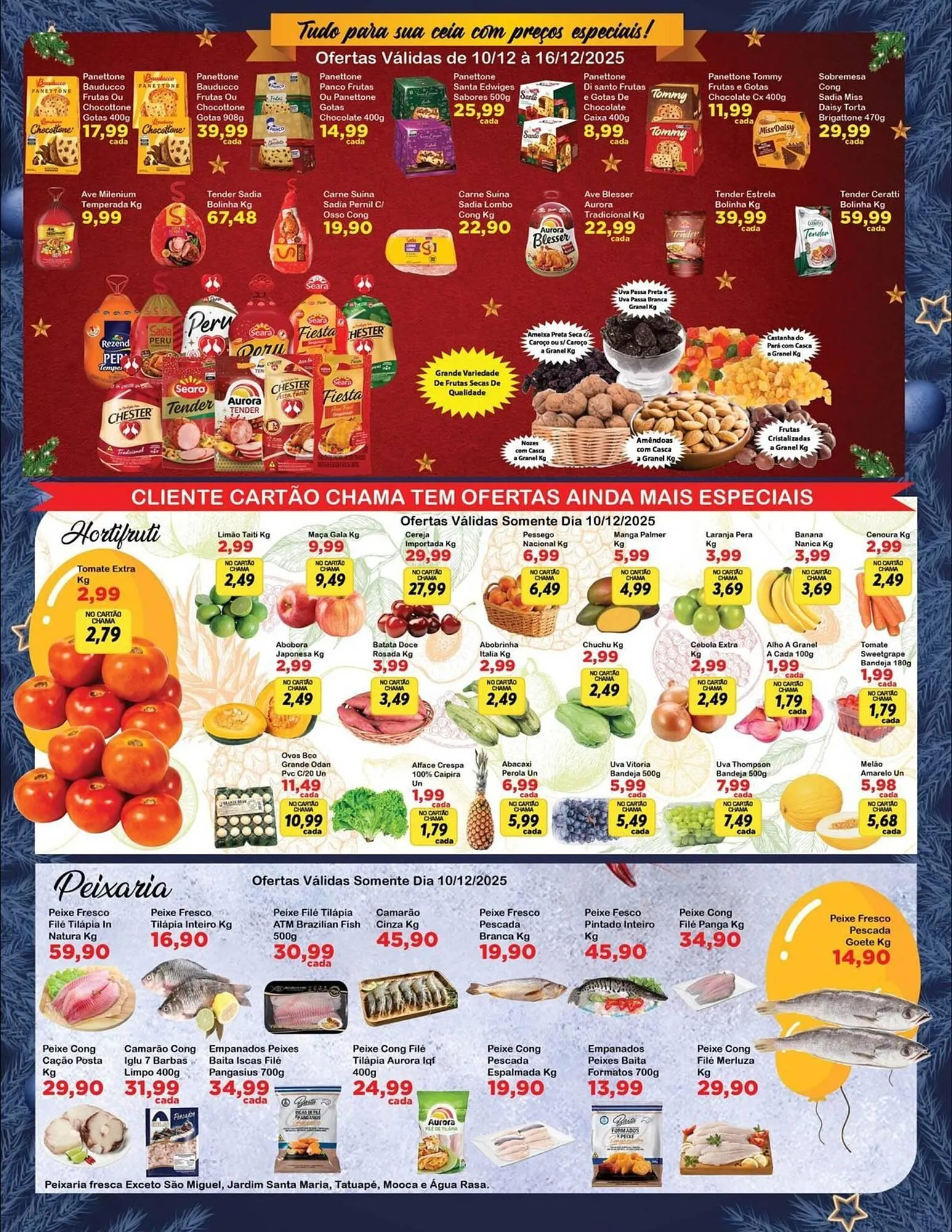 Encarte de Catálogo Chama Supermercados 10 de dezembro até 16 de dezembro 2025 - Pagina 3