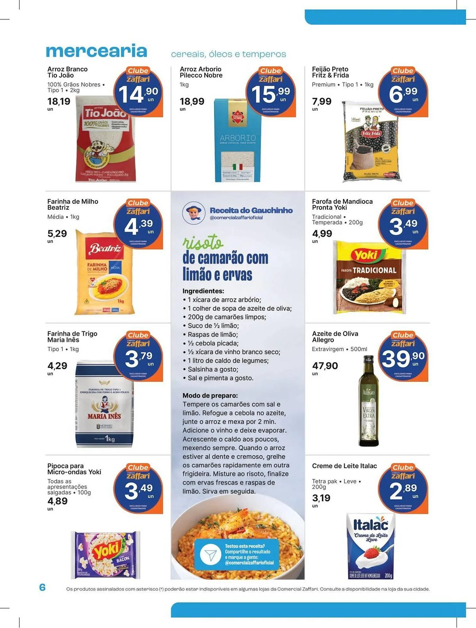 Encarte de Catálogo Comercial Zaffari 30 de maio até 8 de junho 2025 - Pagina 6