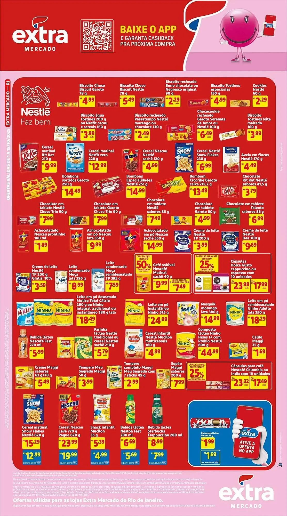 Encarte de Encarte Mercado Extra 1 de outubro até 15 de outubro 2025 - Pagina 8