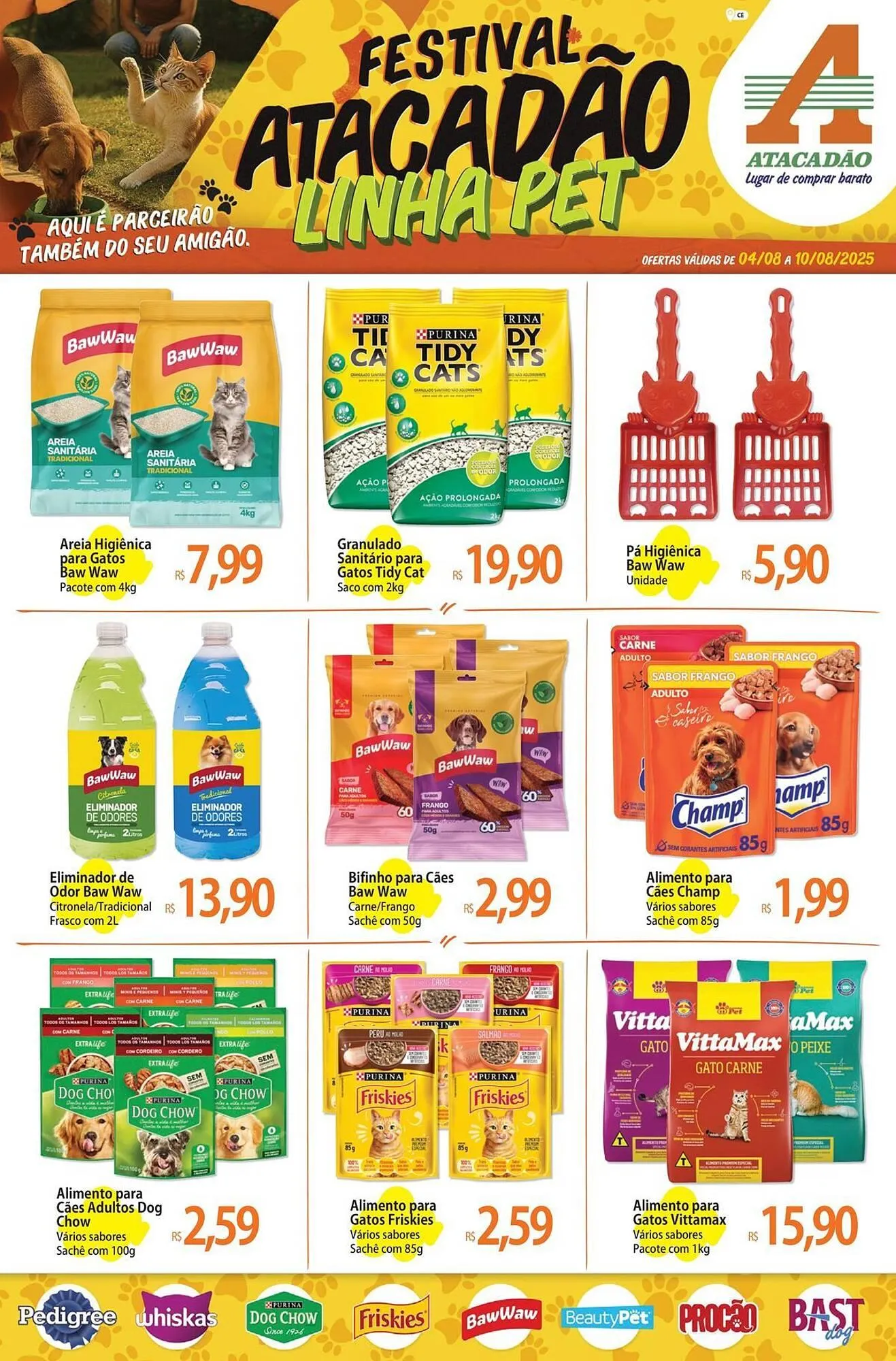 Encarte de Catálogo Atacadão 5 de agosto até 10 de agosto 2025 - Pagina 1