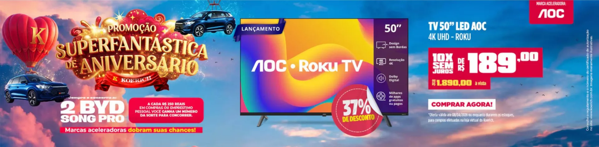 Encarte de Catálogo Lojas Koerich 8 de abril até 12 de abril 2026 - Pagina 8