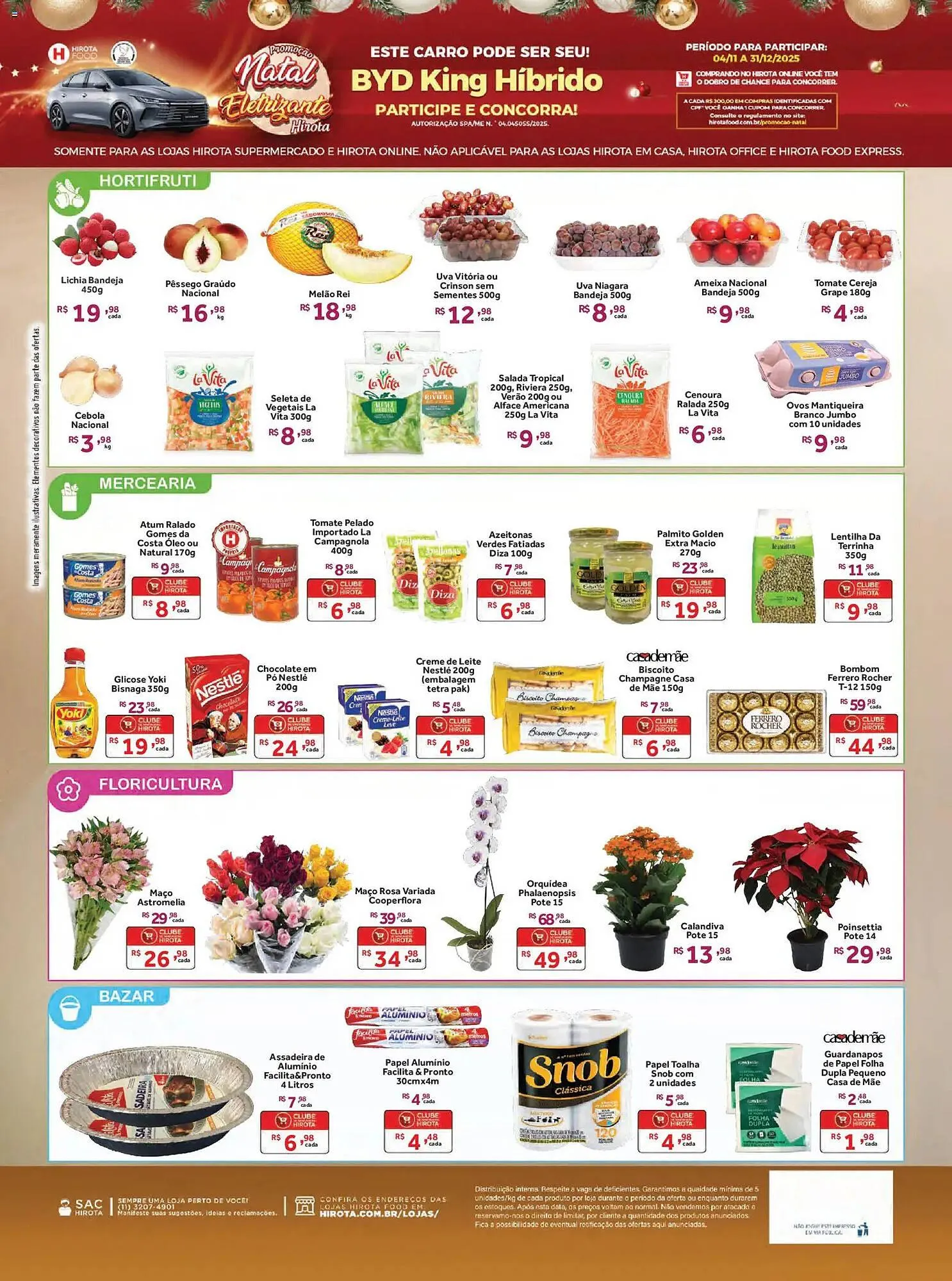 Encarte de Catálogo Hirota Food Supermercado 17 de dezembro até 21 de dezembro 2025 - Pagina 4