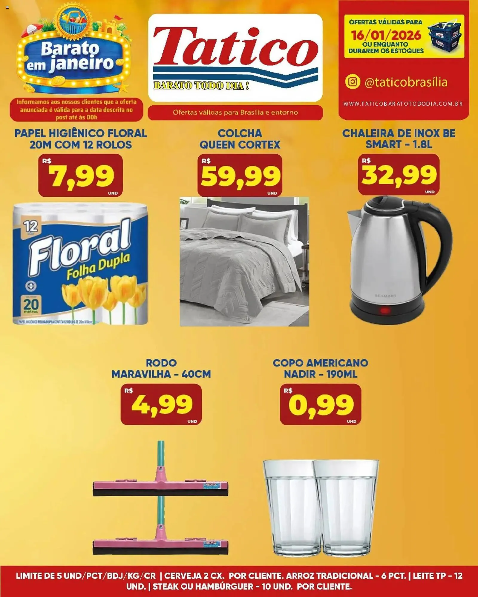 Encarte de Tabloide Tatico 17 de janeiro até 18 de janeiro 2026 - Pagina 33