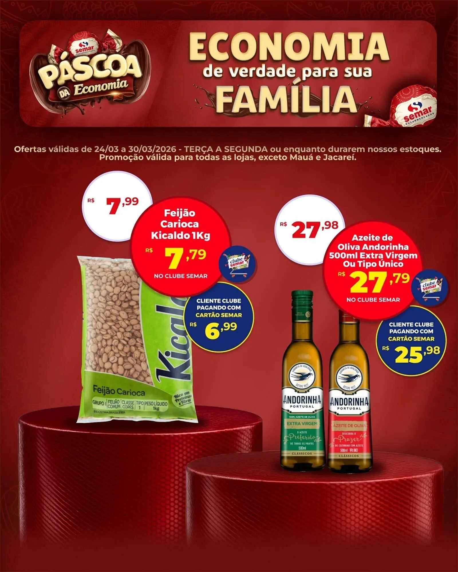 Encarte de Folheto Semar Supermercado 24 de março até 30 de março 2026 - Pagina 2