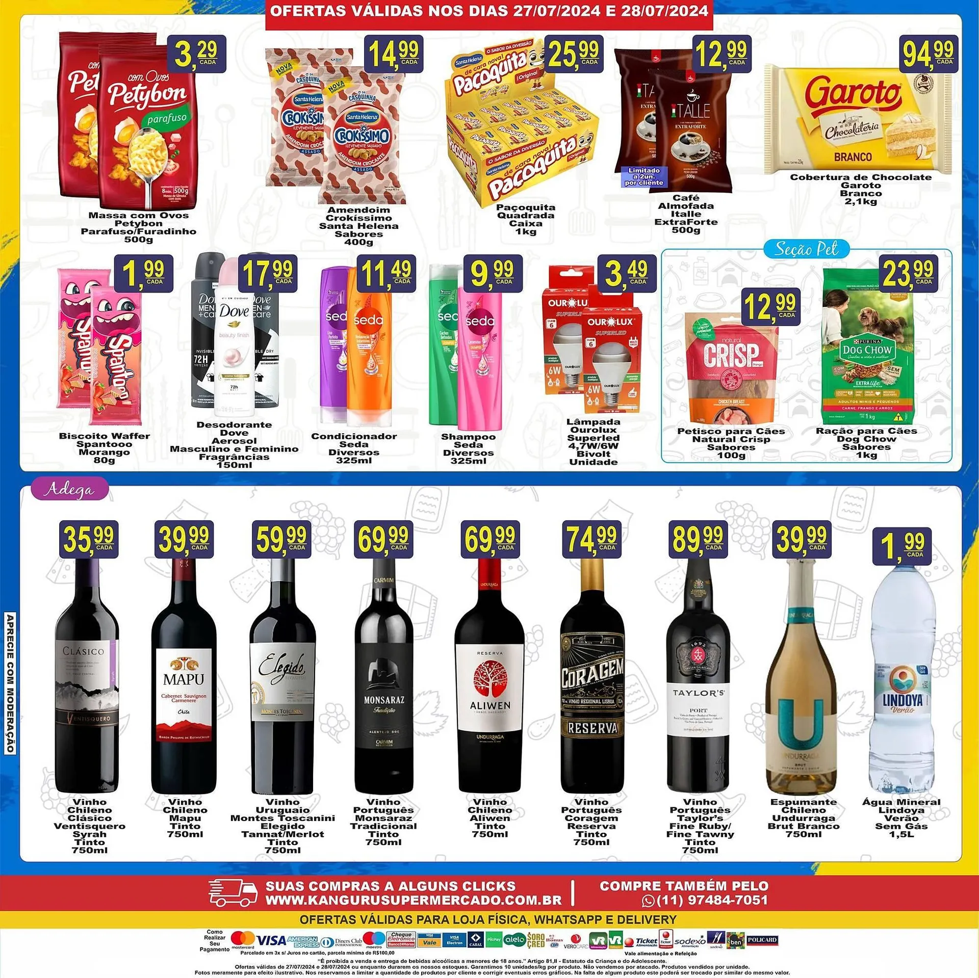 Encarte de Catálogo Kanguru Supermercado 26 de julho até 28 de julho 2024 - Pagina 2
