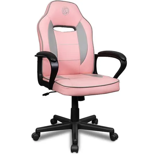 Cadeira Gamer UP X13FP, Ajuste de Altura, Encosto confortável, Rosa e Cinza, X13FP, Up - CX 1 UN