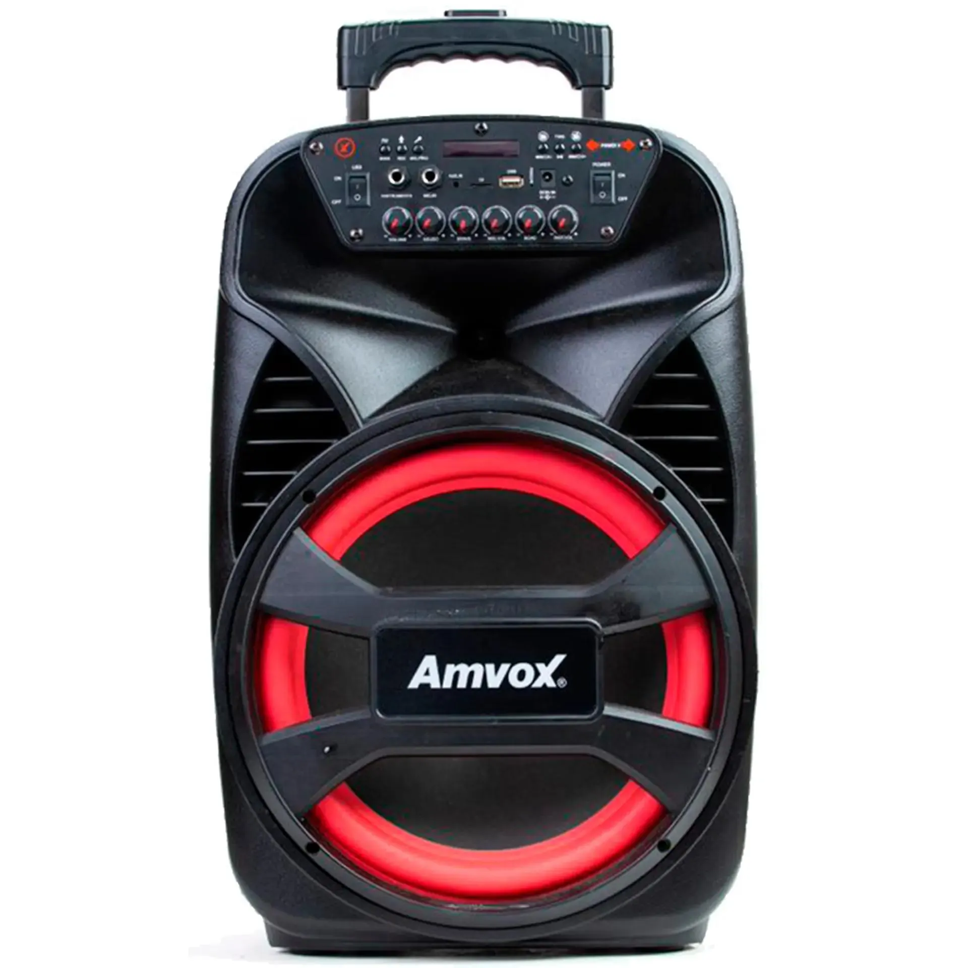 Caixa de Som Amvox ACA 480 Viper II 480W Bluetooth Função Power X