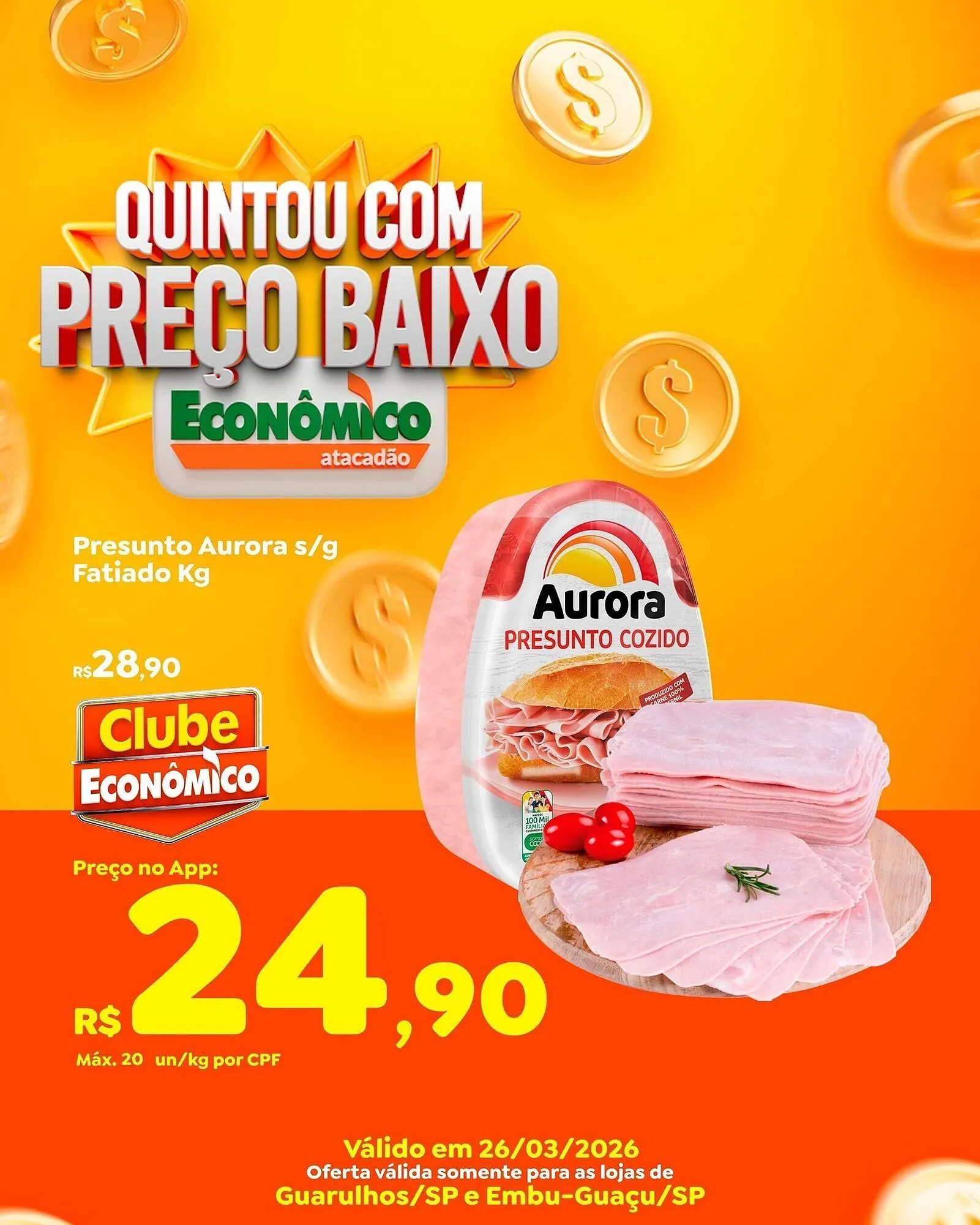 Encarte de Catálogo Econômico Atacadão 26 de março até 26 de março 2026 - Pagina 2