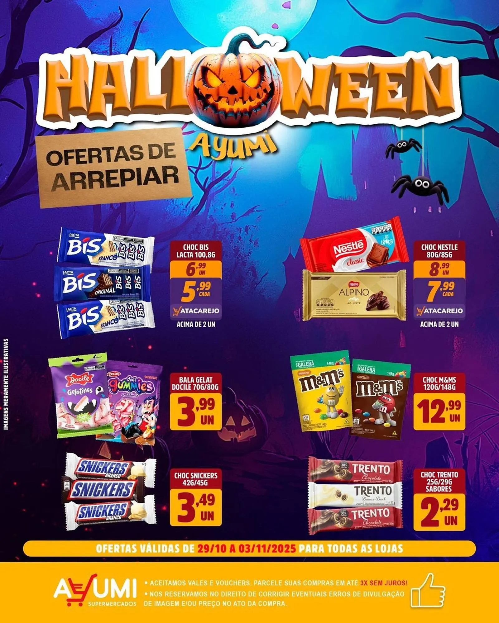 Encarte de Folheto Ayumi Supermercados 30 de outubro até 3 de novembro 2025 - Pagina 2