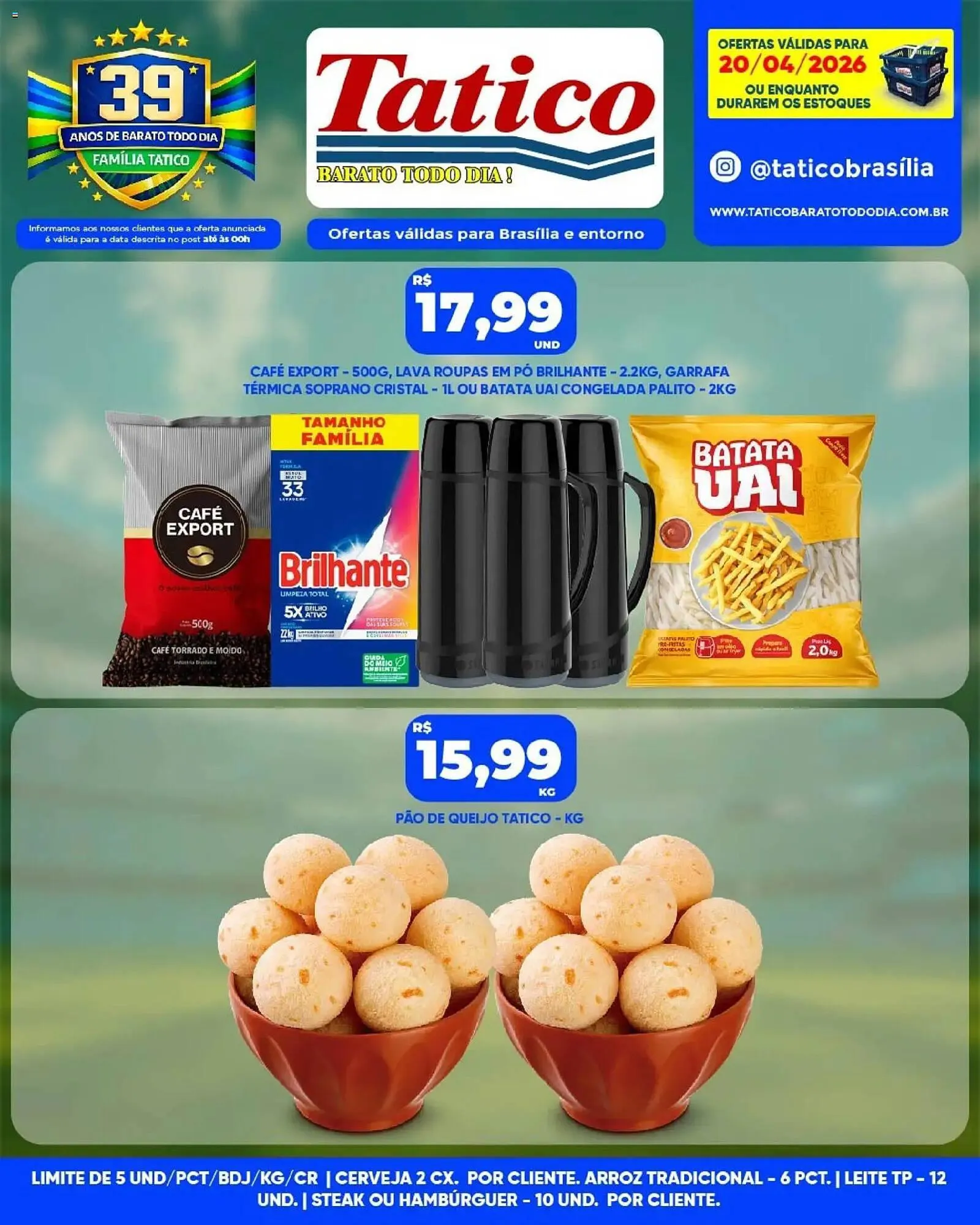 Encarte de Tabloide Tatico 20 de abril até 20 de abril 2026 - Pagina 10