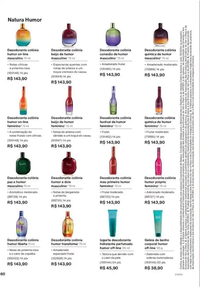 Encarte de Revista Natura Ciclo 18 11 de novembro até 31 de dezembro 2024 - Pagina 115