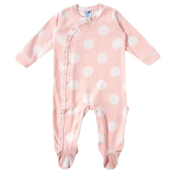 Macacão manga longa plush bebê tip top