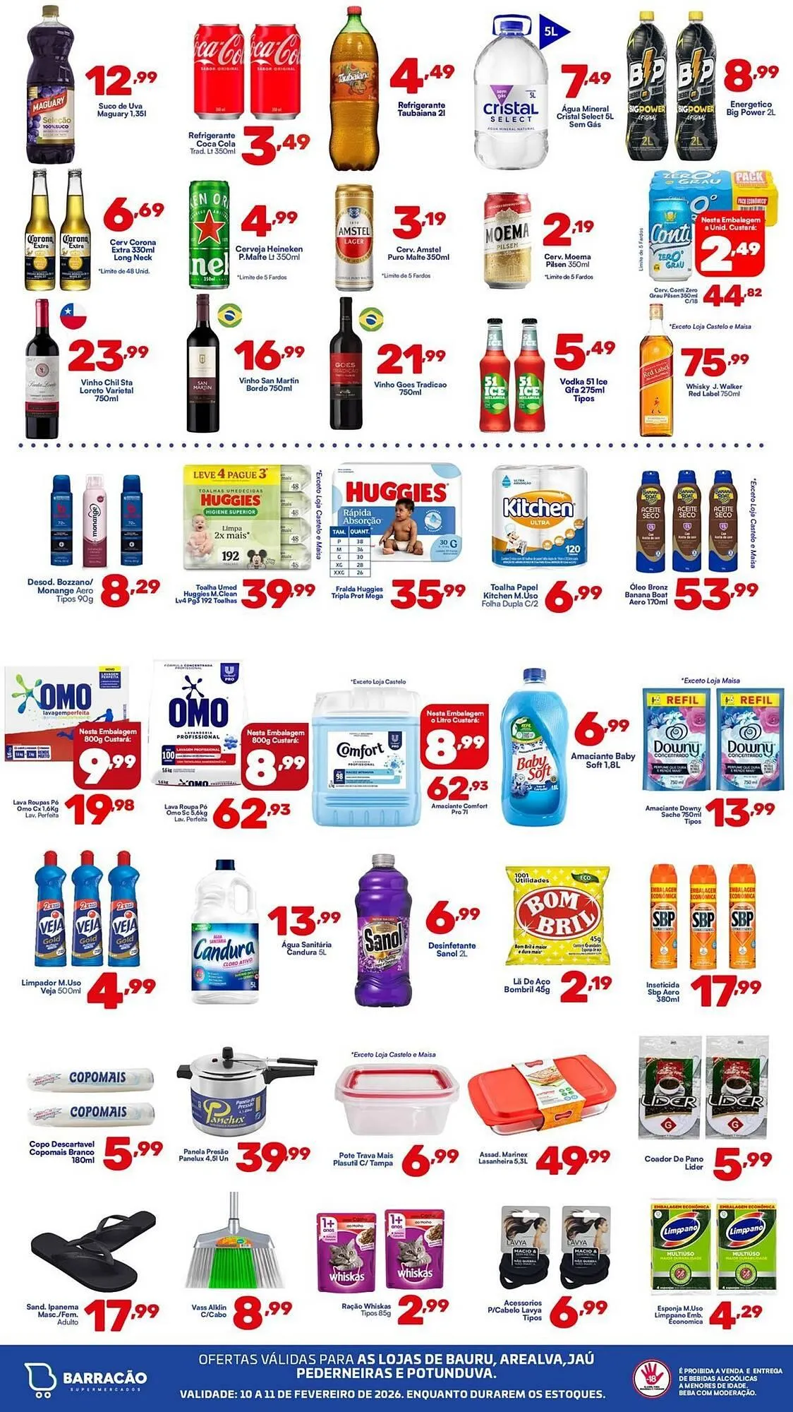 Encarte de Catálogo Barracão Supermercado 10 de fevereiro até 11 de fevereiro 2026 - Pagina 4