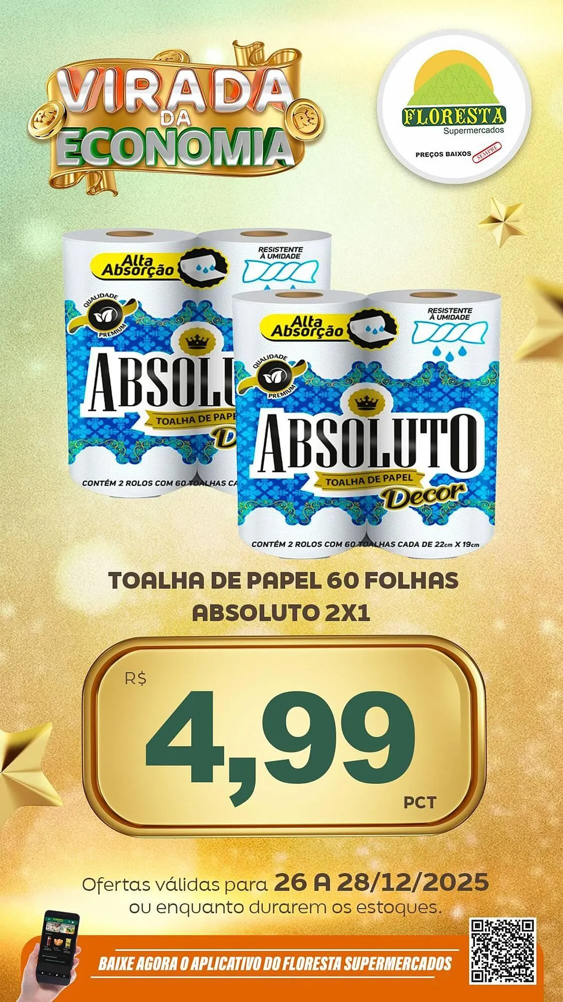 Encarte de Catálogo Floresta Supermercados 26 de dezembro até 28 de dezembro 2025 - Pagina 46