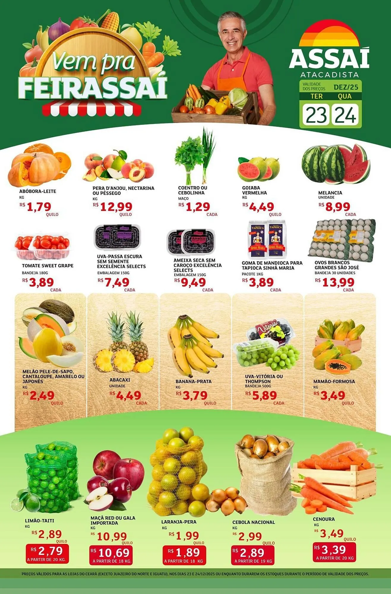 Encarte de Encarte Assaí Atacadista 23 de dezembro até 26 de dezembro 2025 - Pagina 1