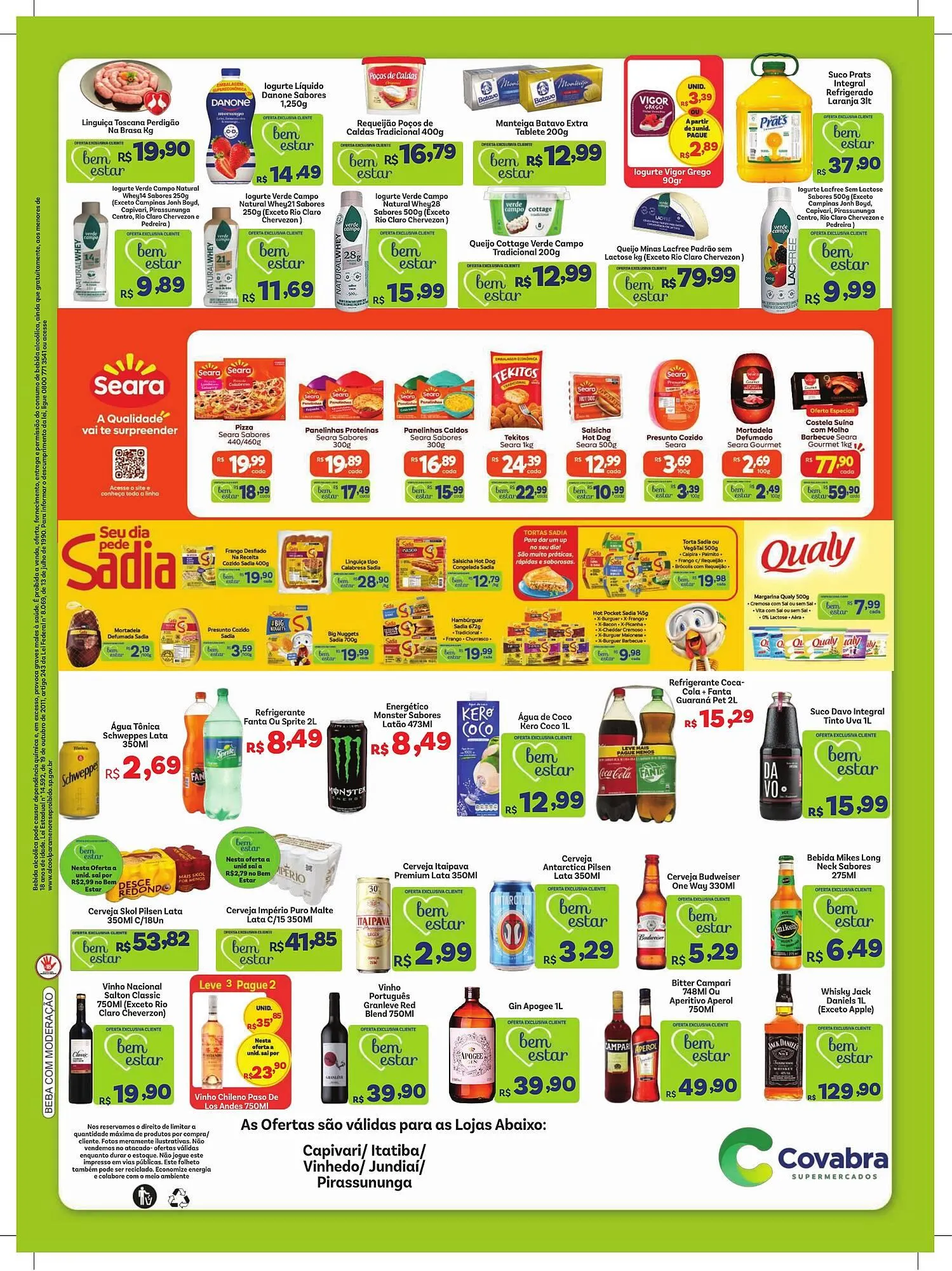 Encarte de Catálogo Covabra Supermercados 20 de junho até 25 de junho 2025 - Pagina 4