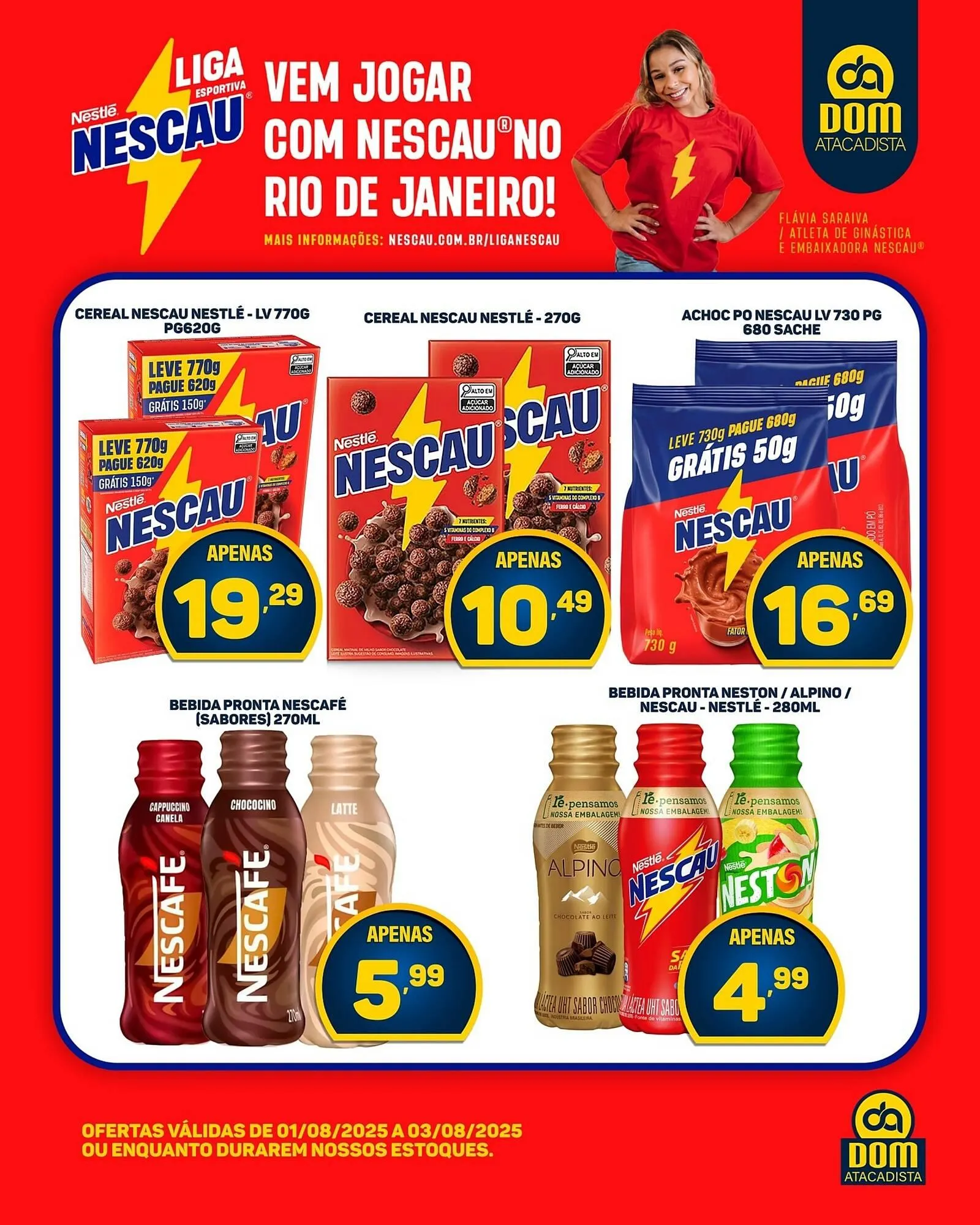 Encarte de Catálogo Dom Atacadista 1 de agosto até 3 de agosto 2025 - Pagina 2