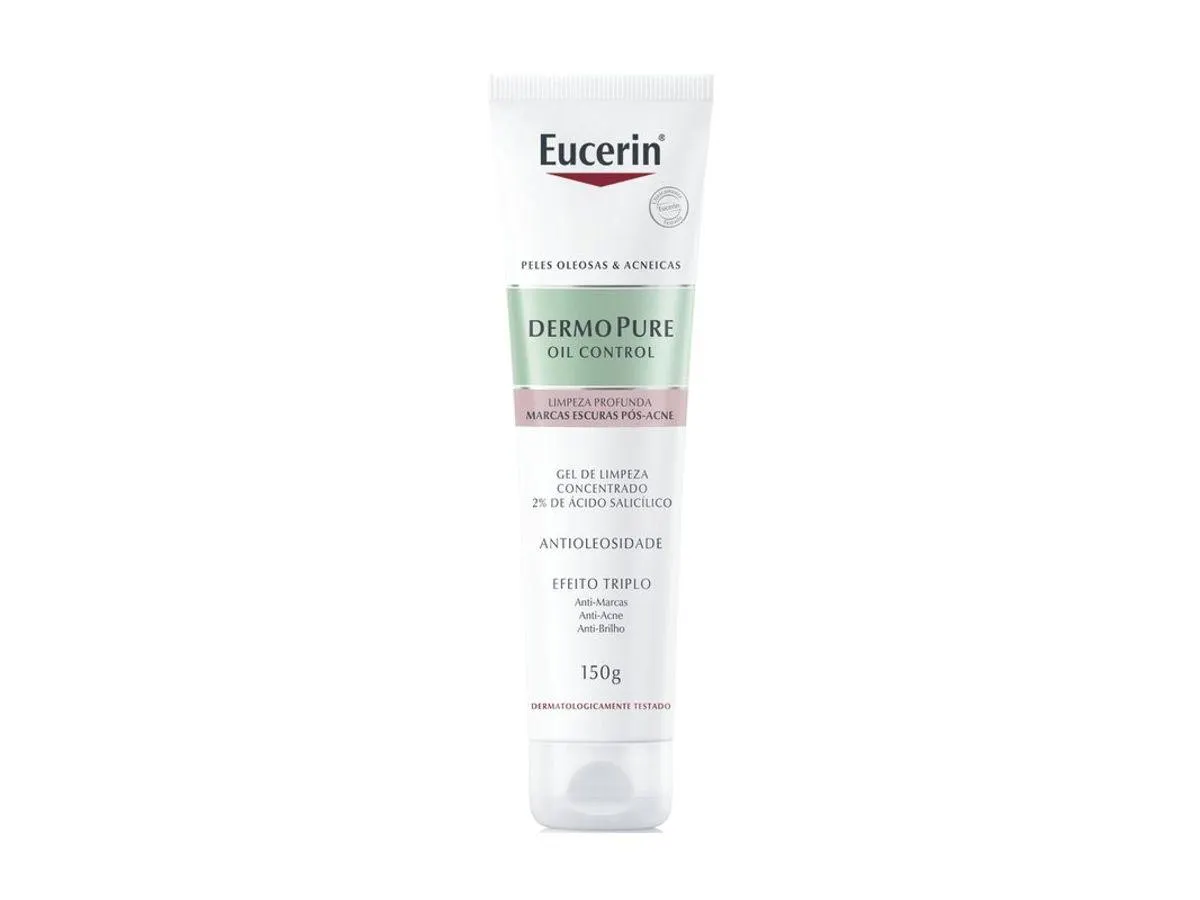 Gel de Limpeza Facial Antiacne Dermo Pure Concentrado Antioleosidade Eucerin 150g