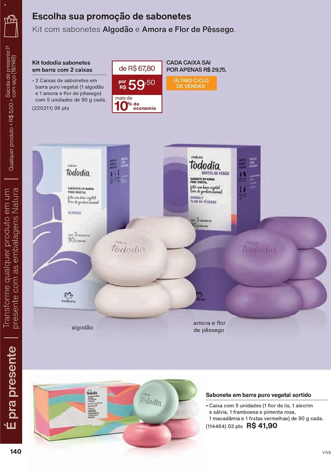 Encarte de Catálogo Natura 30 de outubro até 27 de novembro 2025 - Pagina 140