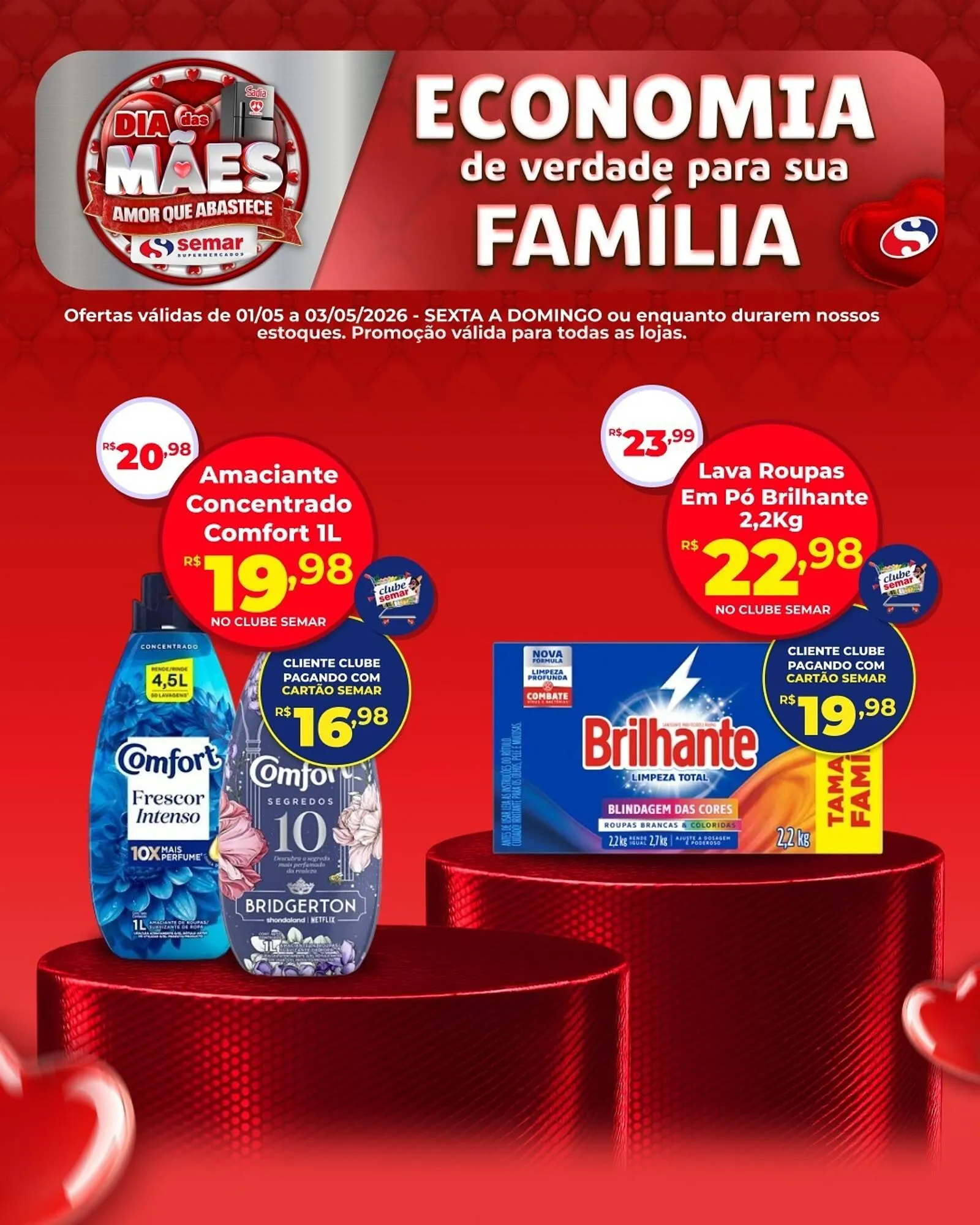 Encarte de Folheto Semar Supermercado 1 de maio até 3 de maio 2026 - Pagina 9