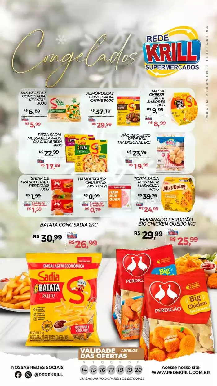 Encarte de Encarte Rede Krill 14 de abril até 20 de abril 2025 - Pagina 4