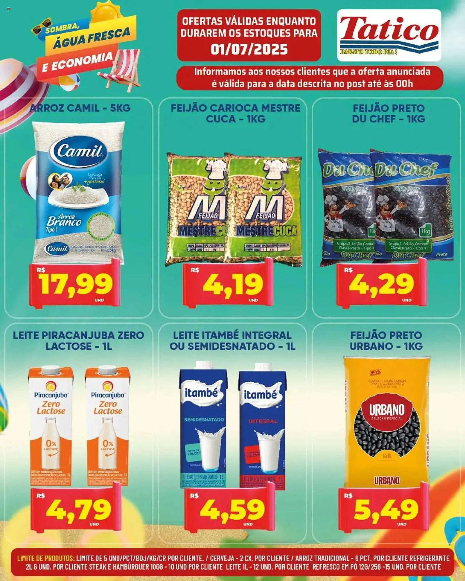 Encarte de Catálogo Tatico 1 de julho até 2 de julho 2025 - Pagina 5