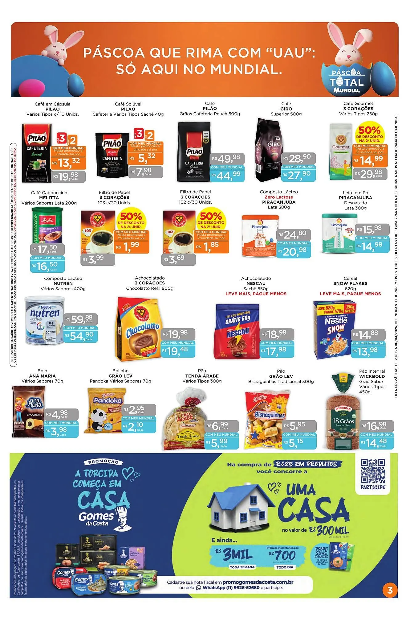 Encarte de Encarte Supermercados Mundial 19 de março até 6 de abril 2026 - Pagina 3