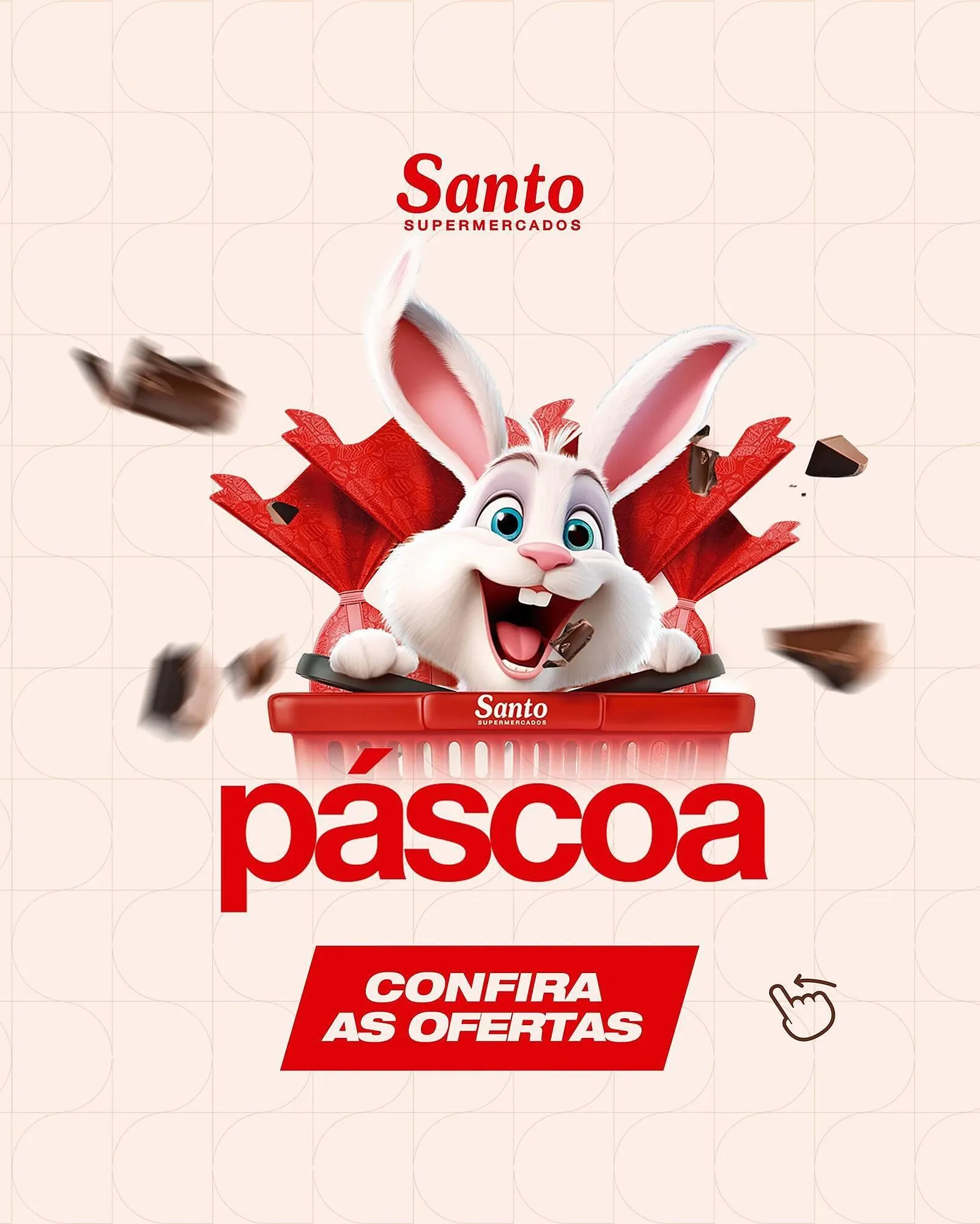 Encarte de Catálogo Santo Supermercados 18 de março até 24 de março 2026 - Pagina 1