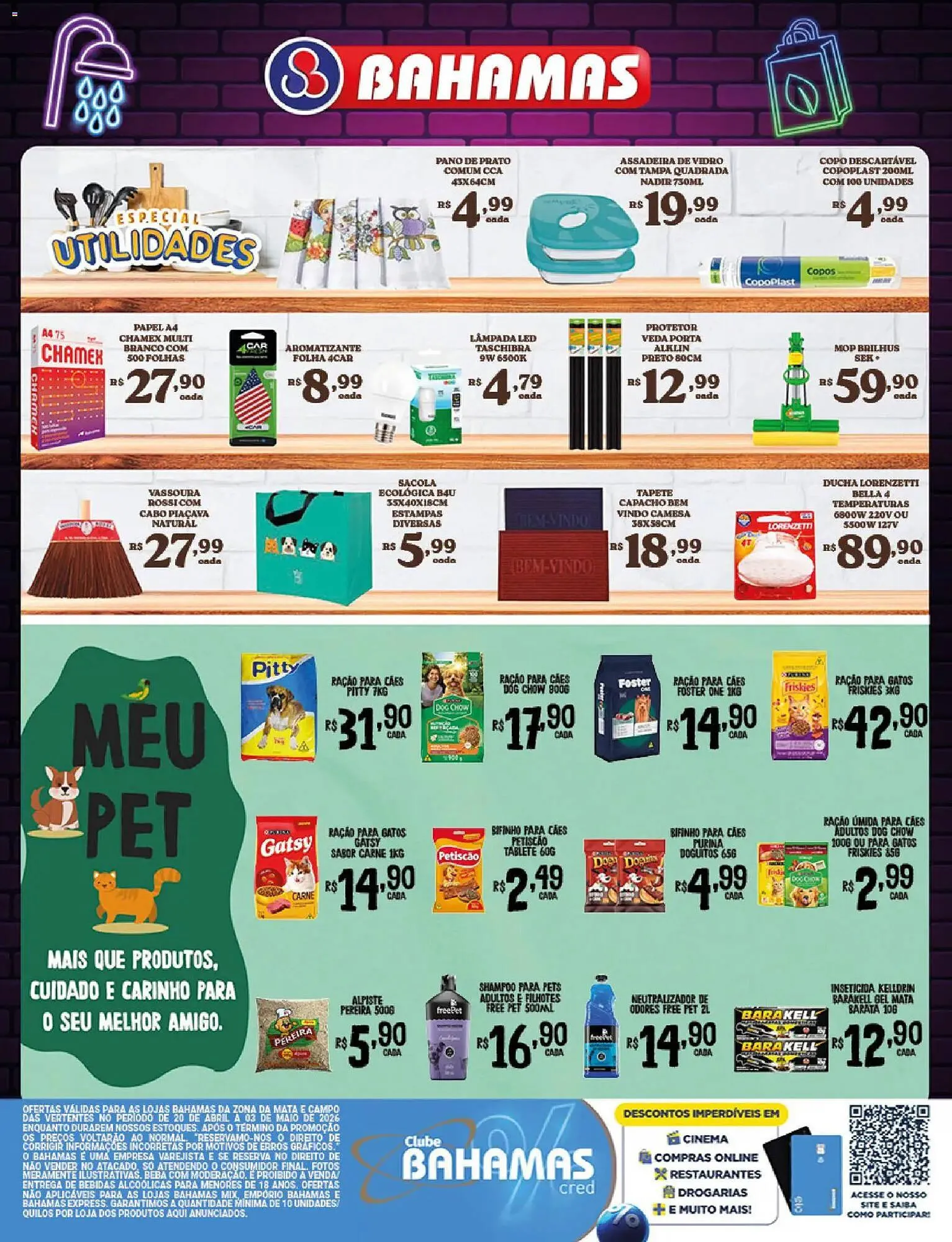 Encarte de Catálogo Bahamas Supermercados 20 de abril até 3 de maio 2026 - Pagina 12