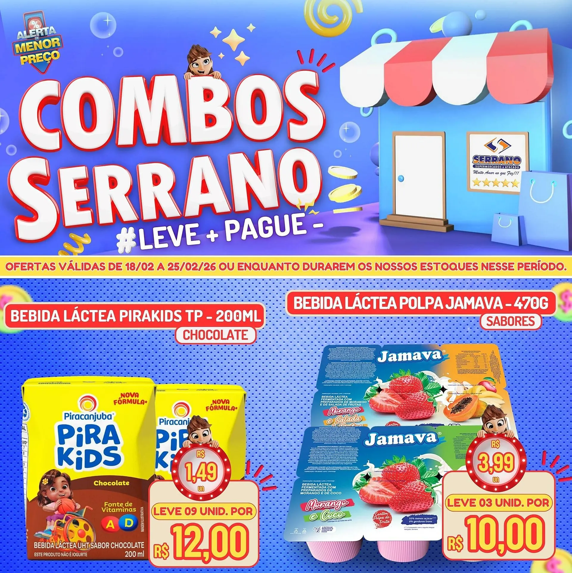 Encarte de Catálogo Serrano Supermercado 18 de fevereiro até 25 de fevereiro 2026 - Pagina 5