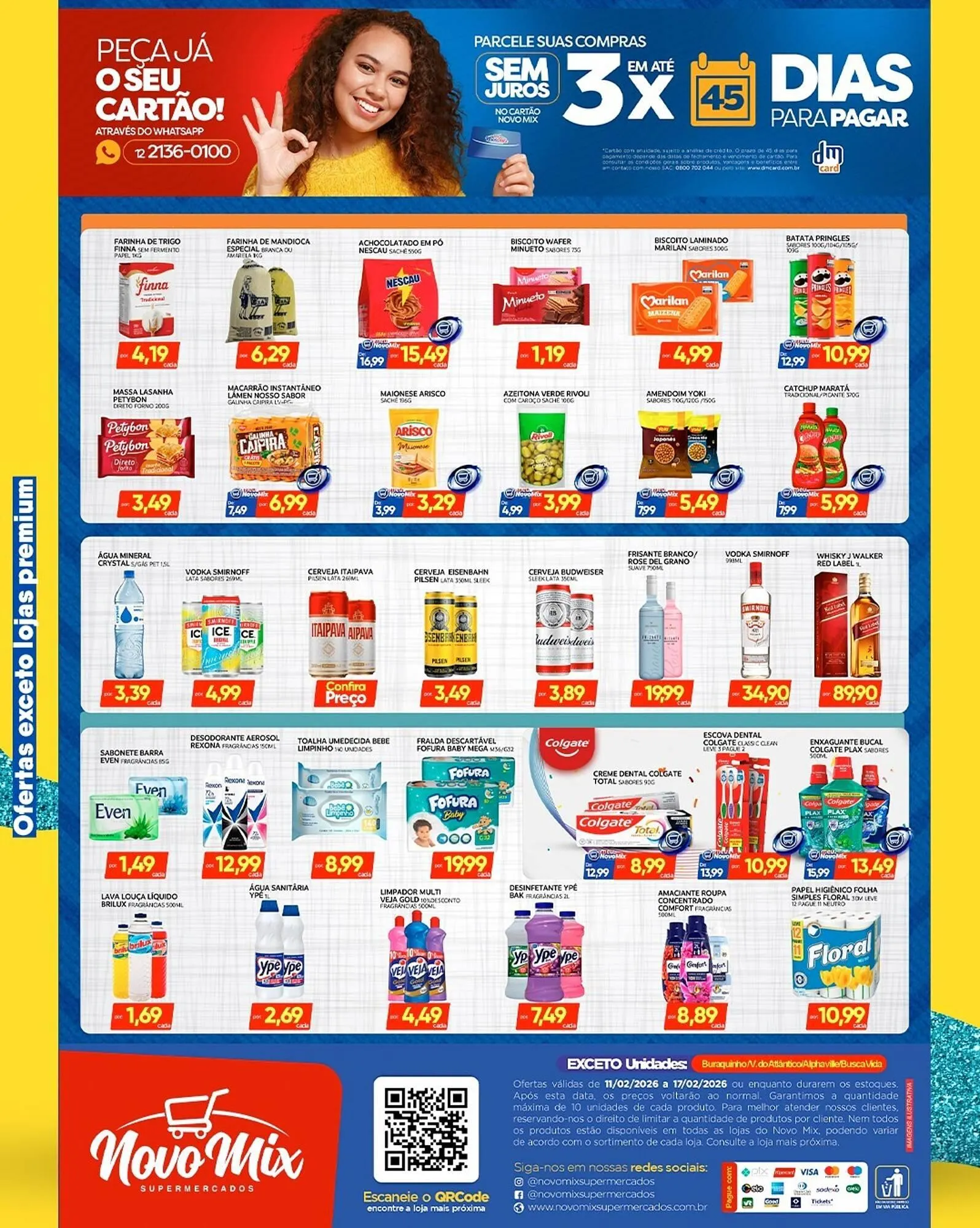 Encarte de Encarte Novo Mix 11 de fevereiro até 17 de fevereiro 2026 - Pagina 3