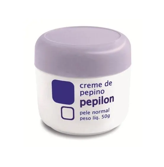 Creme Hidratante Facial Pepilon Pepino Pele Normal 50g