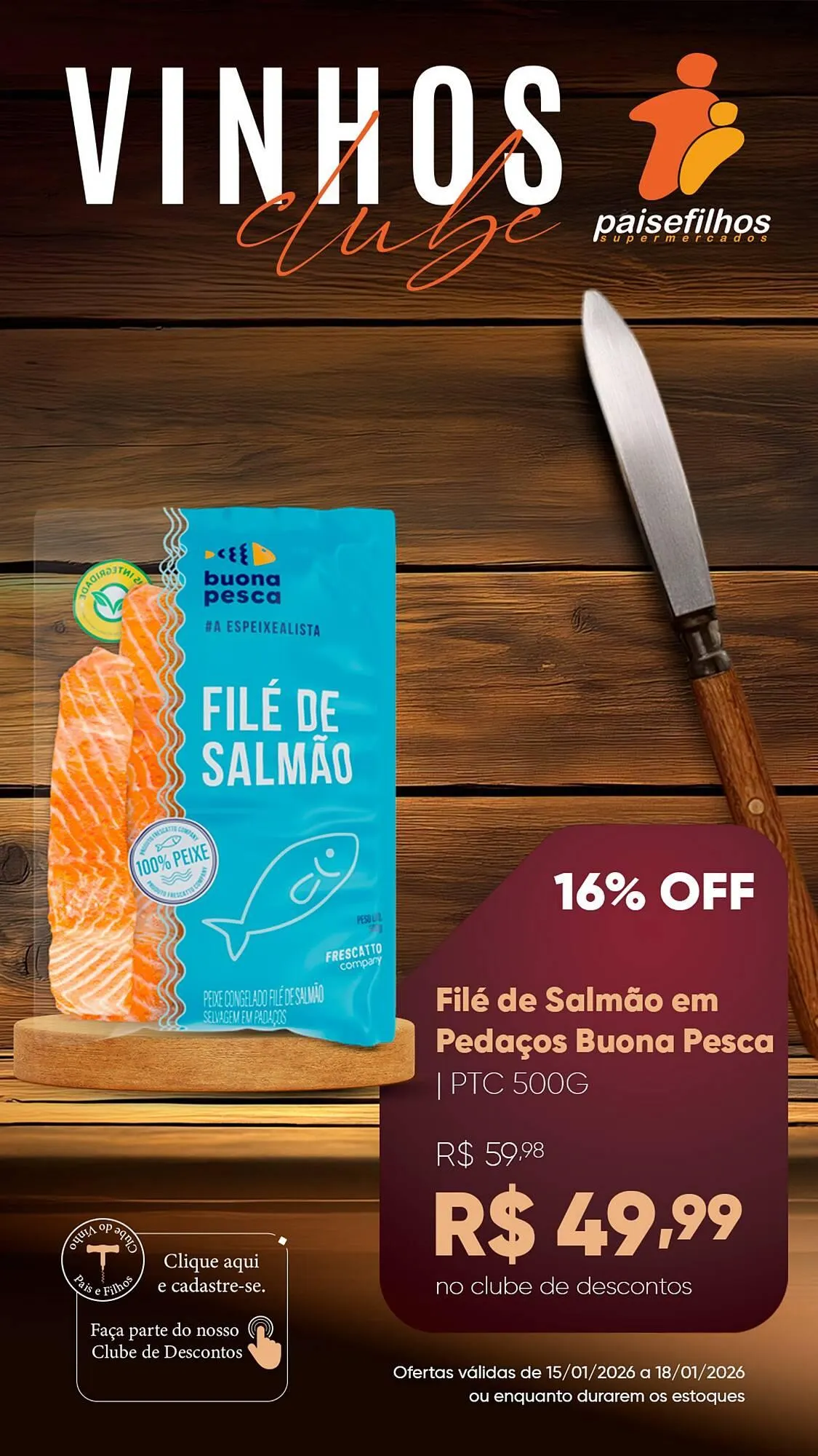 Encarte de Catálogo Pais e Filhos Supermercados 17 de janeiro até 18 de janeiro 2026 - Pagina 10