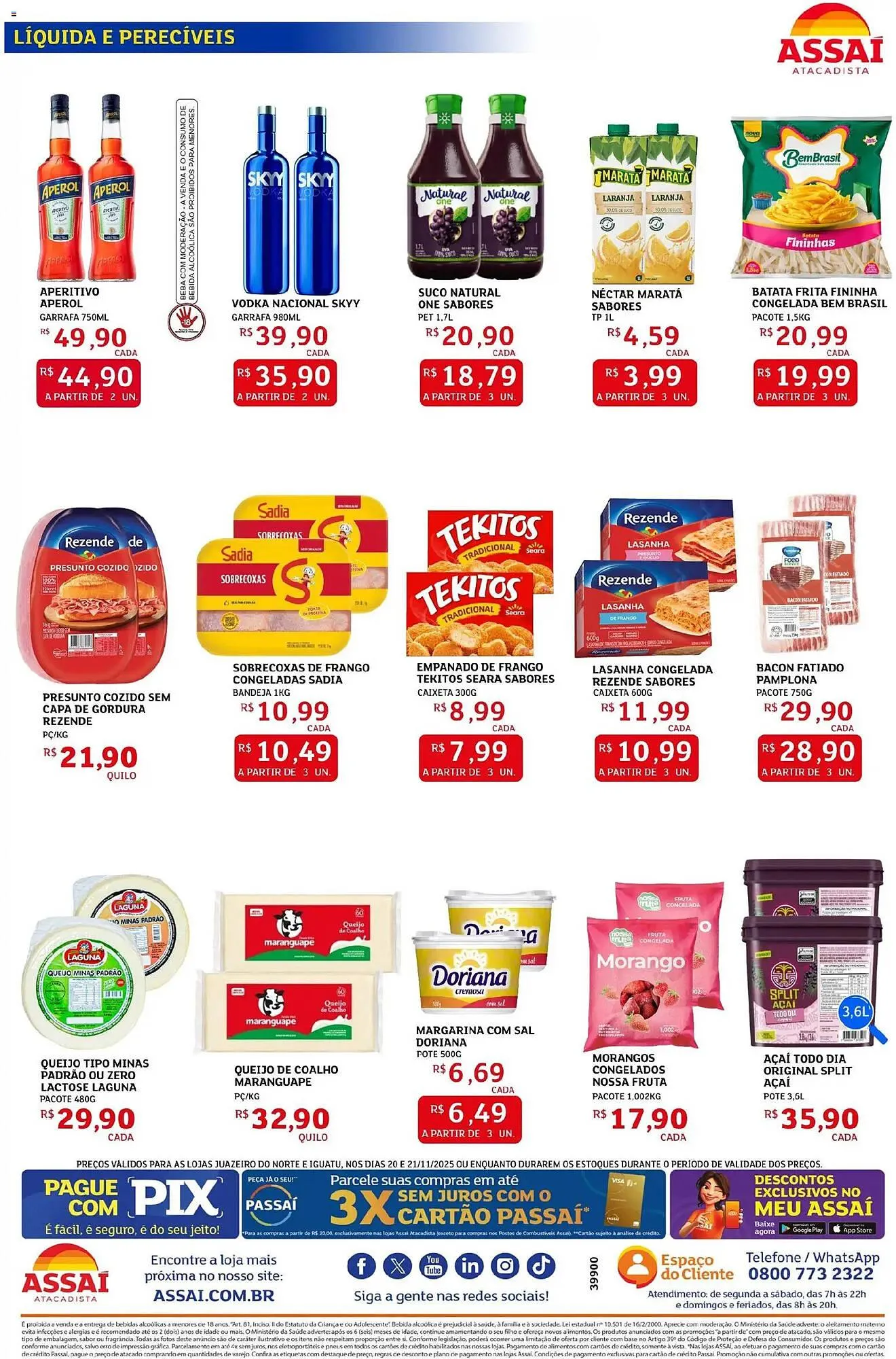 Encarte de Encarte Assaí Atacadista 20 de novembro até 21 de novembro 2025 - Pagina 2